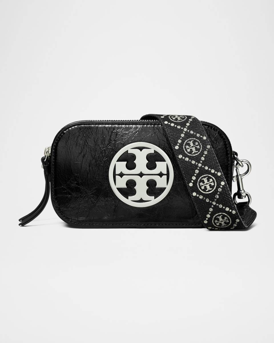 Miller Mini Crinkle Leather Crossbody Bag
